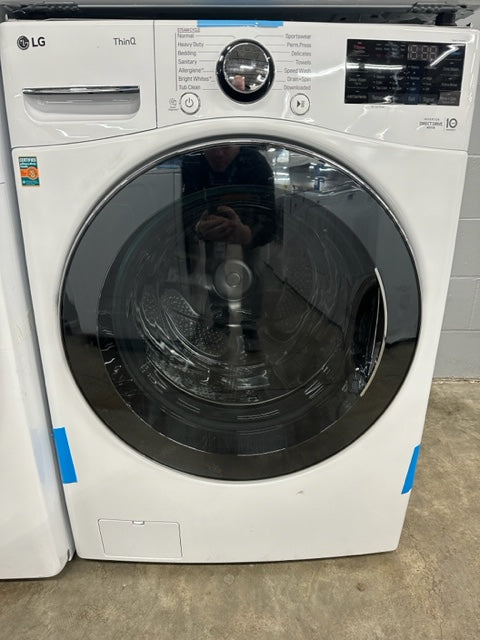 LG (WM3900HWA) 27 Inch Front Load Washer with 4.5 cu. ft. Capacity
