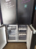 Samsung 23 cu. ft. Smart Counter Depth BESPOKE 4-Door Flex Refrigerator with Customizable Panel Colors (RF23A9675AP)