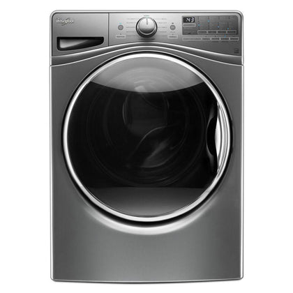 Whirlpool High-Efficiency Stackable Front Load Washing Machine with LOAD & GO - Chrome Shadow WFW9290FC