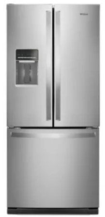 Whirlpool WRF560SEHZ 30 Inch French Door Refrigerator with 19.7 Cu. Ft. Capacity