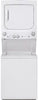GE Spacemaker (GUD27GSSMWW) 27 Inch Gas Laundry Center with Auto-load Sensing