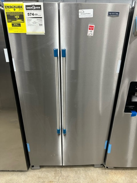 Maytag (MSS25N4MKZ) 36 Inch Freestanding Side by Side Refrigerator