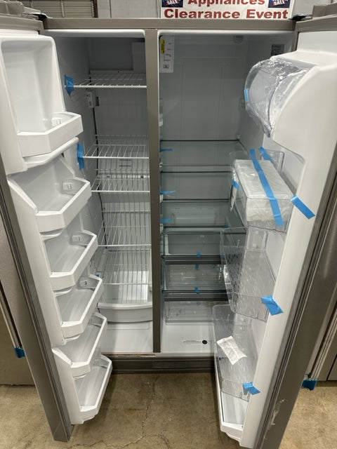 Maytag (MSS25N4MKZ) 36 Inch Freestanding Side by Side Refrigerator