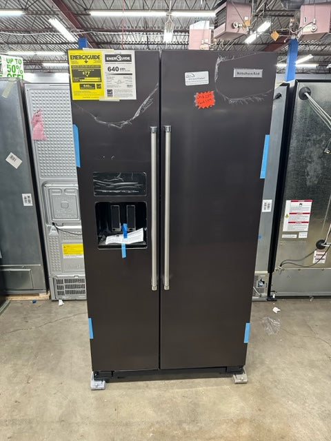 KitchenAid Side x Side Fridge (KRSF705HBS) - Black Stainless KitchenAid Side x Side Fridge (KRSF705HBS) - Black Stainless