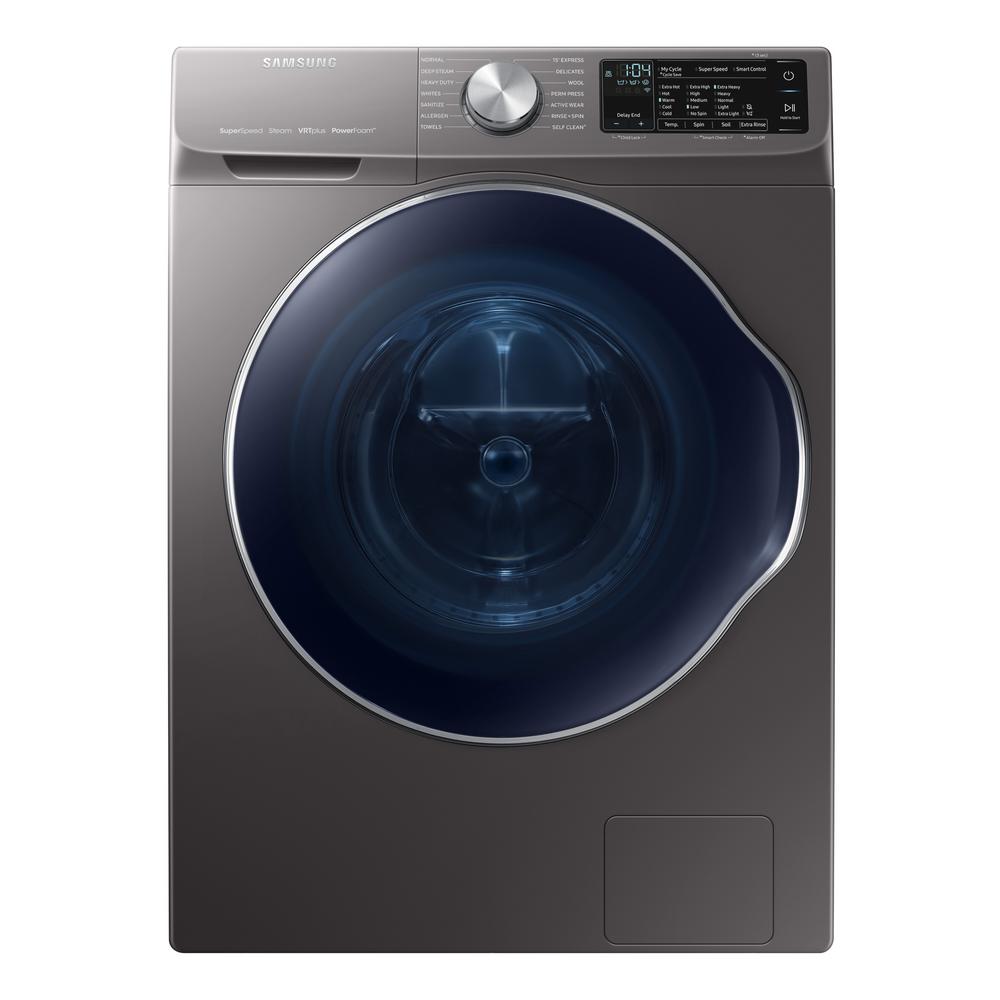 Samsung 2.2 Cu. Ft. Front Load Washer With Quickdrive - Inox Grey - WW22N6850QX