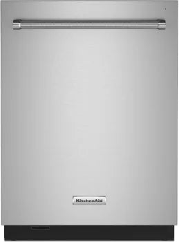 KitchenAid 24 Inch Fully Integrated Dishwasher with 16 Place Setting Capacity, 5 Wash Cycles, FreeFlex™ Third Rack, 44 dBA (KDTM604KPS)