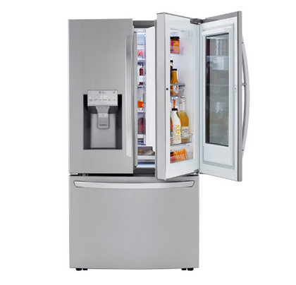 LG LRFVS3006S 36 Inch French Door Craft Ice Smart Refrigerator with 29.7 Cu. Ft. Capacity
