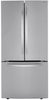 LG (LRFCS25D3S) 33 Inch 3-Door French Door Refrigerator with 25.1 Cu. Ft. Capacity