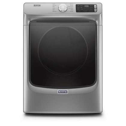 Maytag 7.3 cu. ft. 120 Volt Metallic Slate Stackable Gas Vented Dryer with Steam and Quick Dry Cycle - MGD6630HC