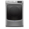 Maytag 7.3 cu. ft. 120 Volt Metallic Slate Stackable Gas Vented Dryer with Steam and Quick Dry Cycle - MGD6630HC
