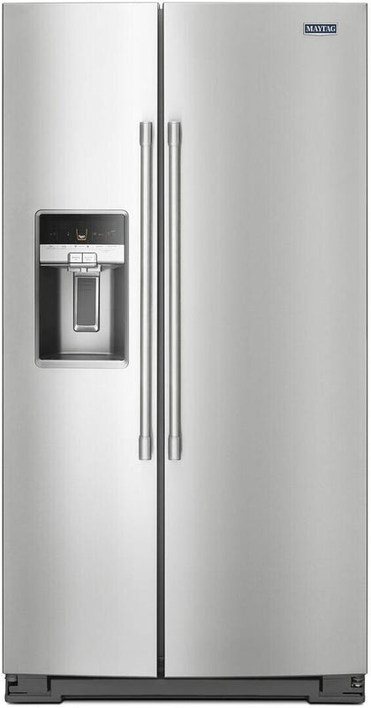 Maytag 36 Inch Counter Depth Freestanding Side by Side Refrigerator with 20.6 Cu. Ft. Total Capacity (MSC21C6MFZ)