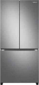 Samsung (RF18A5101SR) 33 Inch Counter Depth French Door Smart Refrigerator with 17.5 Cu. Ft.