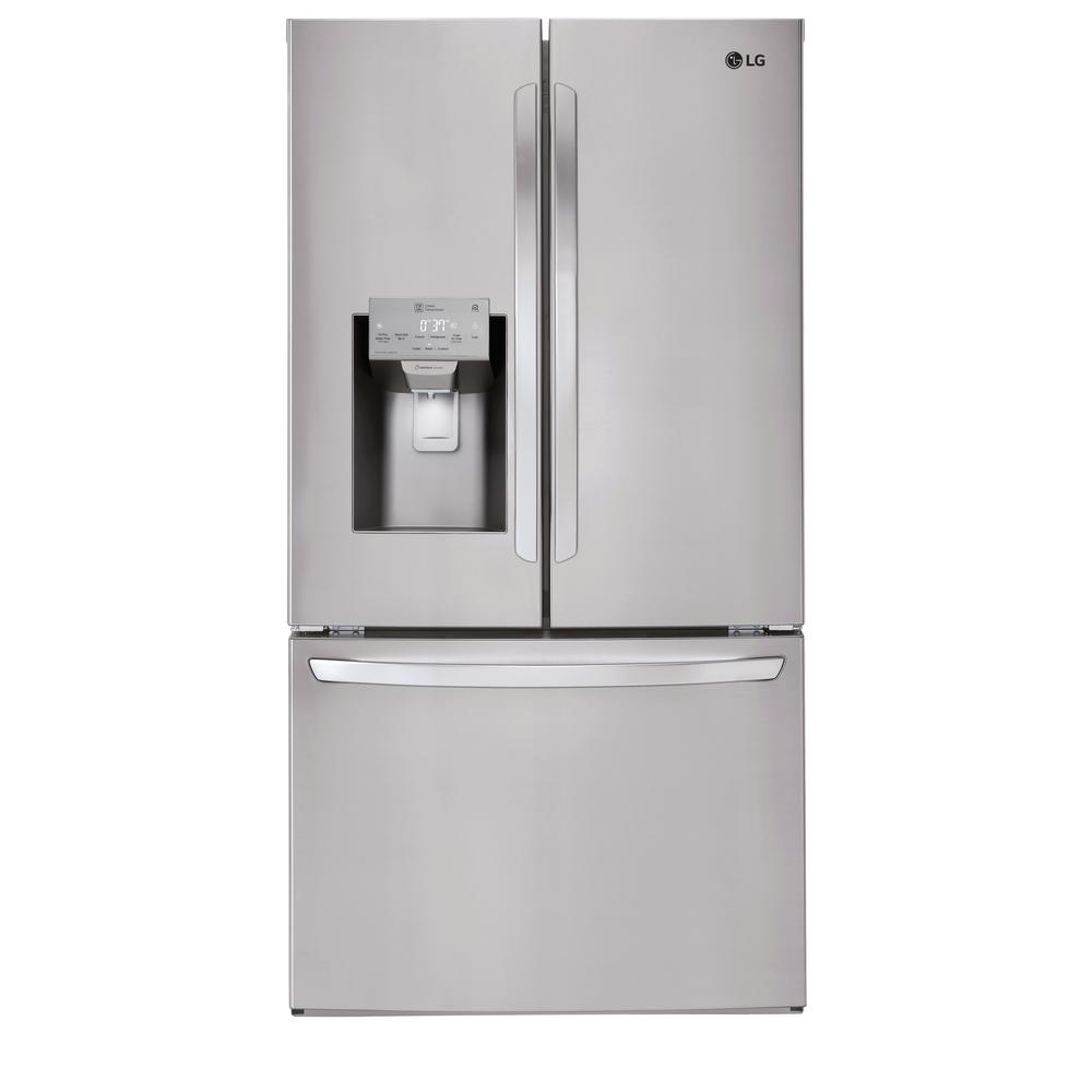 LG French Door Refrigerator, Stainless - 27.9 cu. ft - LFXS28968S