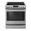 LG 6.3 cu. ft. Slide-In Electric Range with ProBake Convection Oven, Self Clean and EasyClean in Stainless Steel - LSE4613ST
