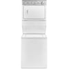Whirlpool 2.5 cu.ft Gas Stacked Laundry Center 4 Wash cycles and AutoDry - White WGT4027EW