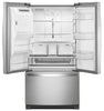 Whirlpool WRF767SDHZ 36 Inch French Door Refrigerator with Dual Icemakers