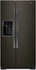 Whirlpool 36-inch Wide Counter Depth Side-by-Side Refrigerator - 21 cu. ft. (WRS571CIHV)
