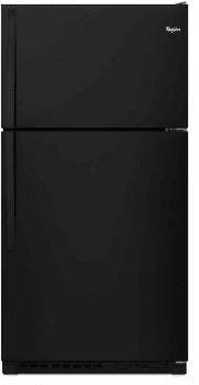 Whirlpool 33-inch Wide Top Freezer Refrigerator - 20 cu. ft. (WRT311FZDB)